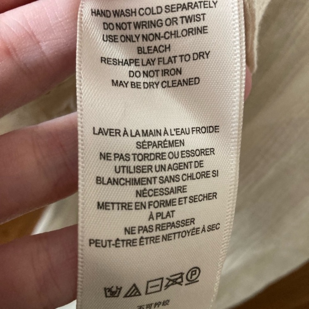 Free People Sorelle Lace V-Neck White Ivory Lace Crop Top Blouse - Picture 14 of 16